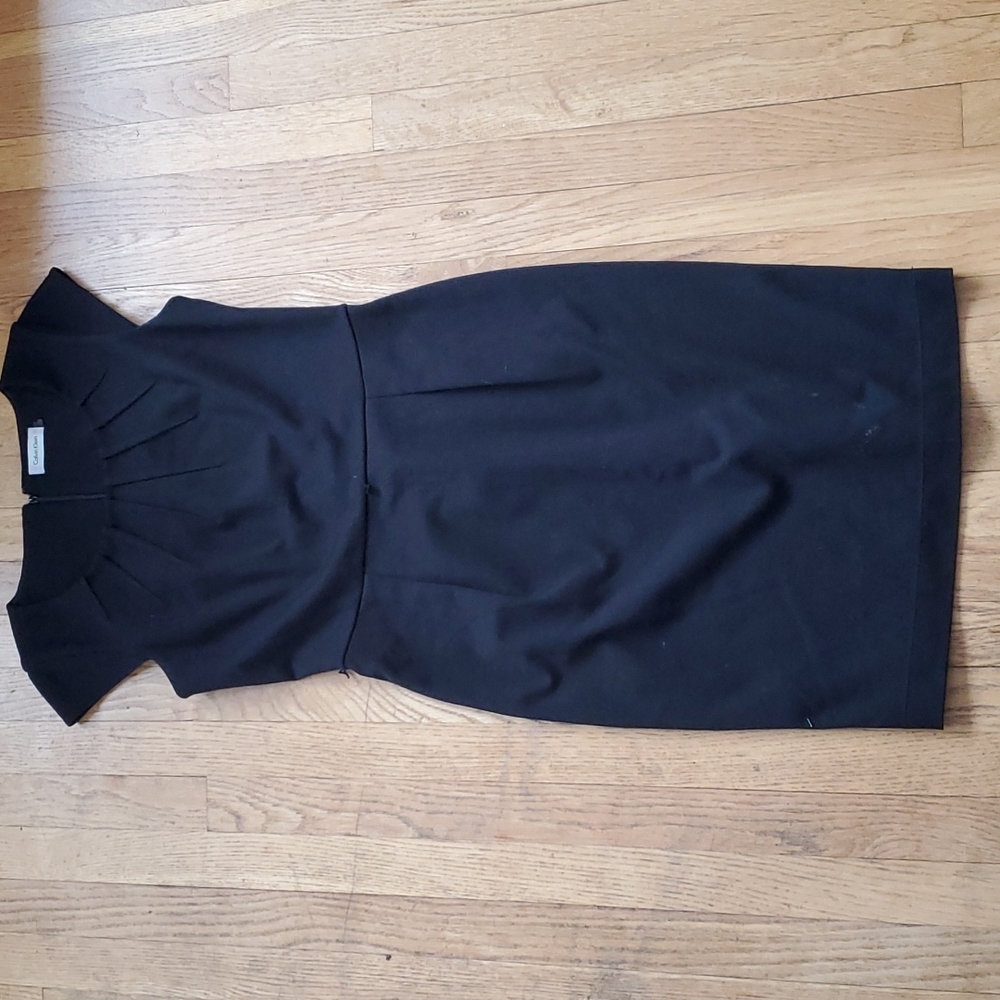 Calvin Klein LBD Sheath Dress 6